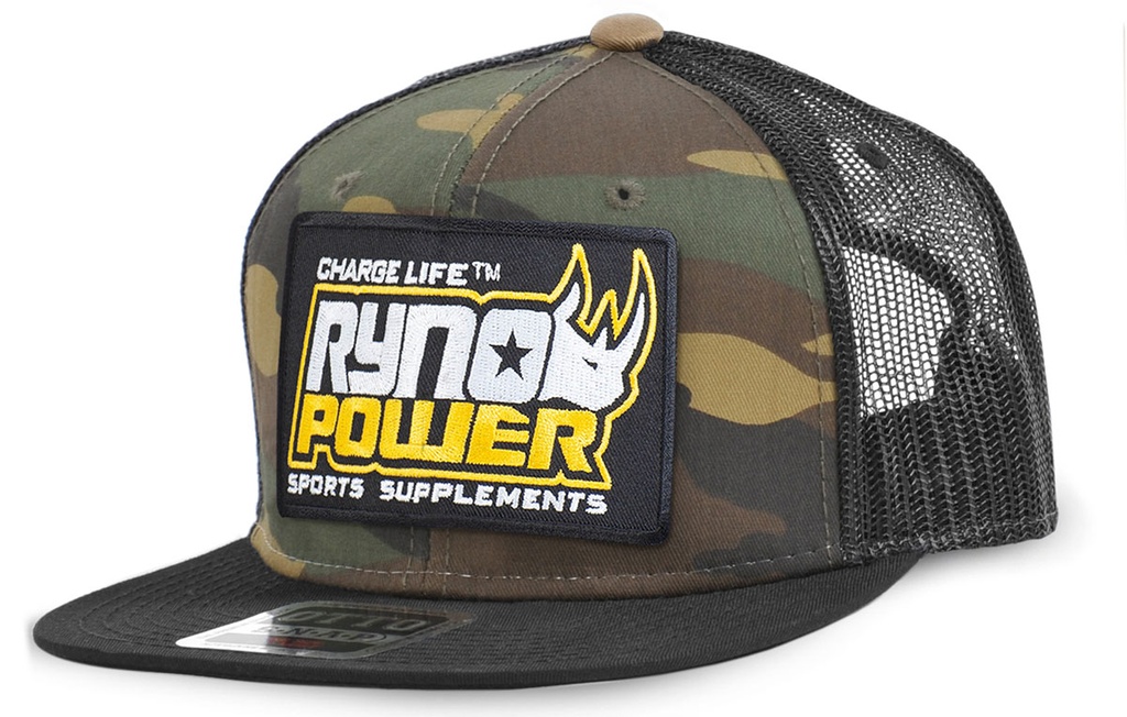 Ryno Power HAT Camo Mesh Snapback