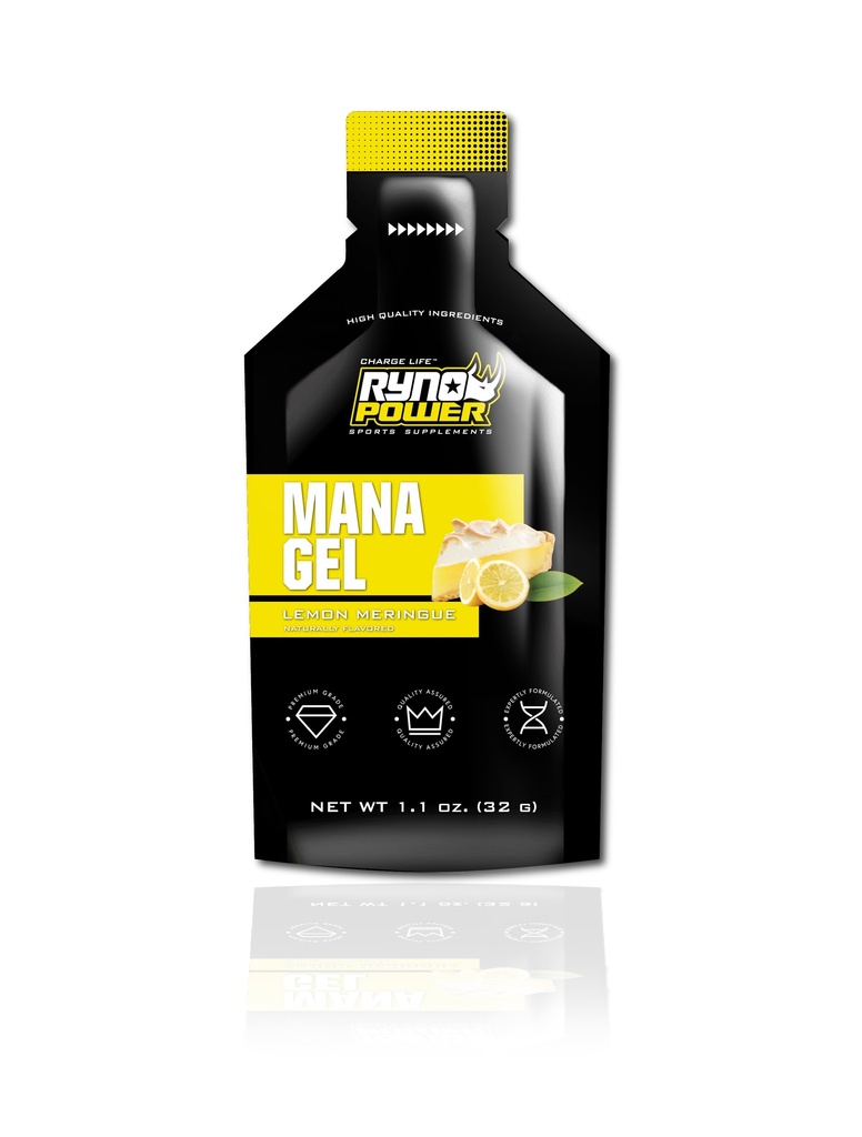 [32109-00-202] Ryno Power Mana Performance Gel Caddy Lemon Merinque (100)