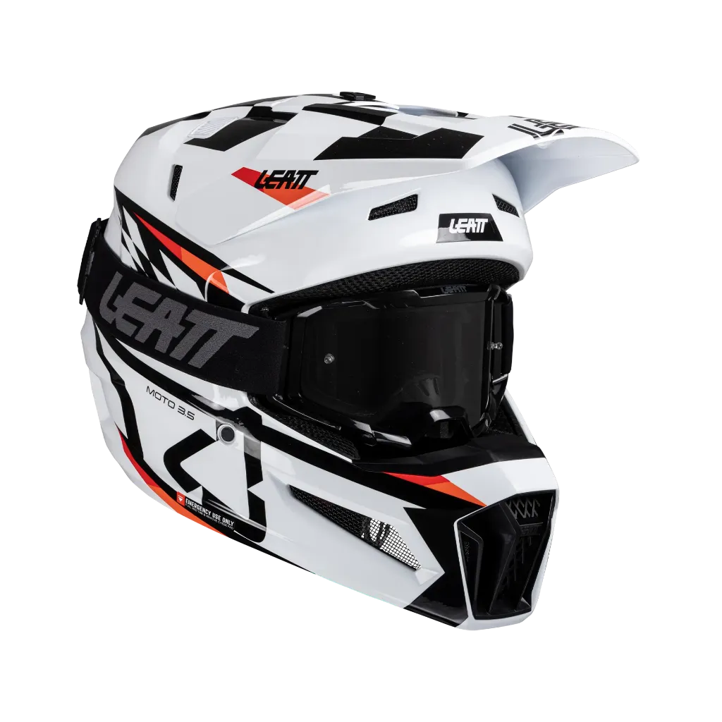 [1025100540] Helmet Kit Moto 3.5 (XS, White V25)