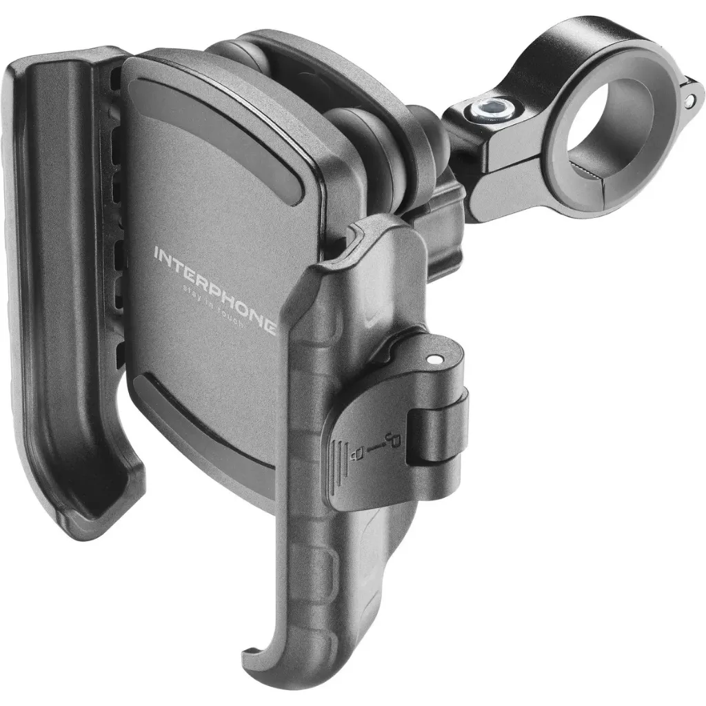 [37216-00-100] Interphone HOLDER Crab Pro Universal mount with Anti-Vibration