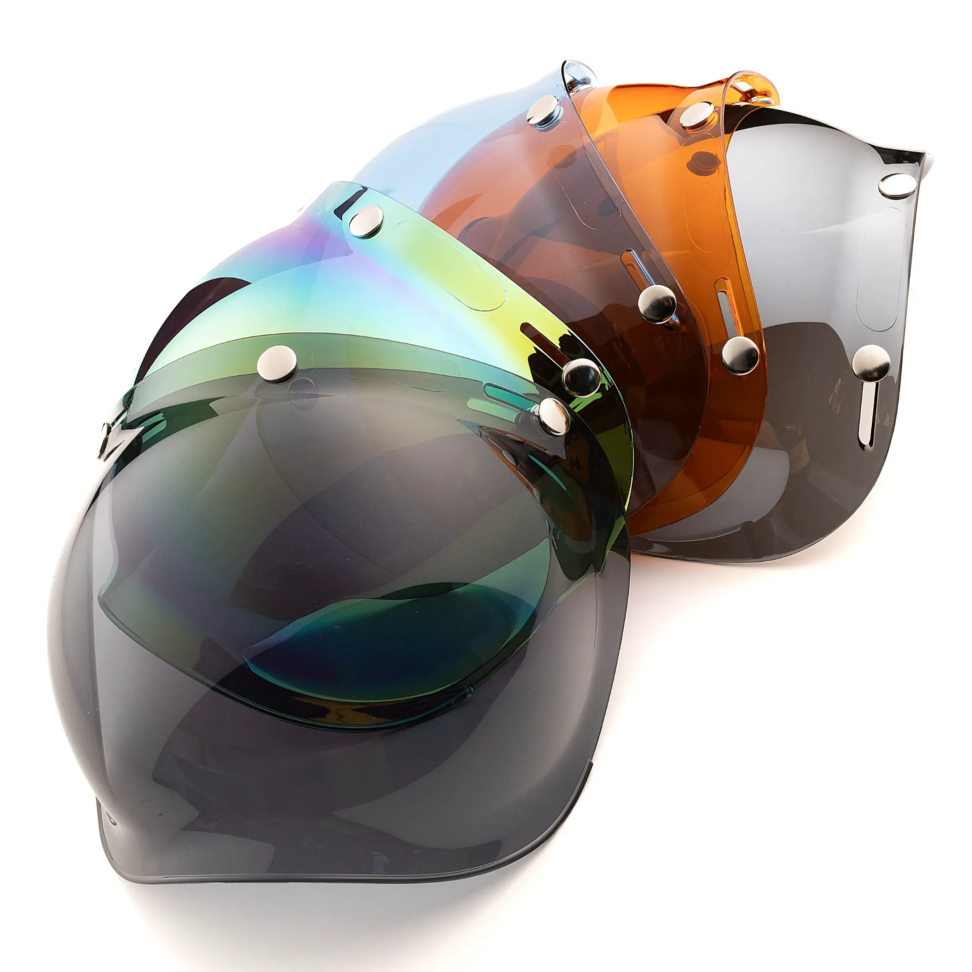 Simpson Bubble Visor for Chopper