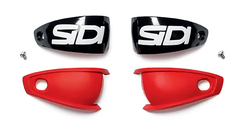 [52277-00-100] Sidi MAG-1 Asymmetric Heel cup (145) (Noir-Rouge-Blanc)