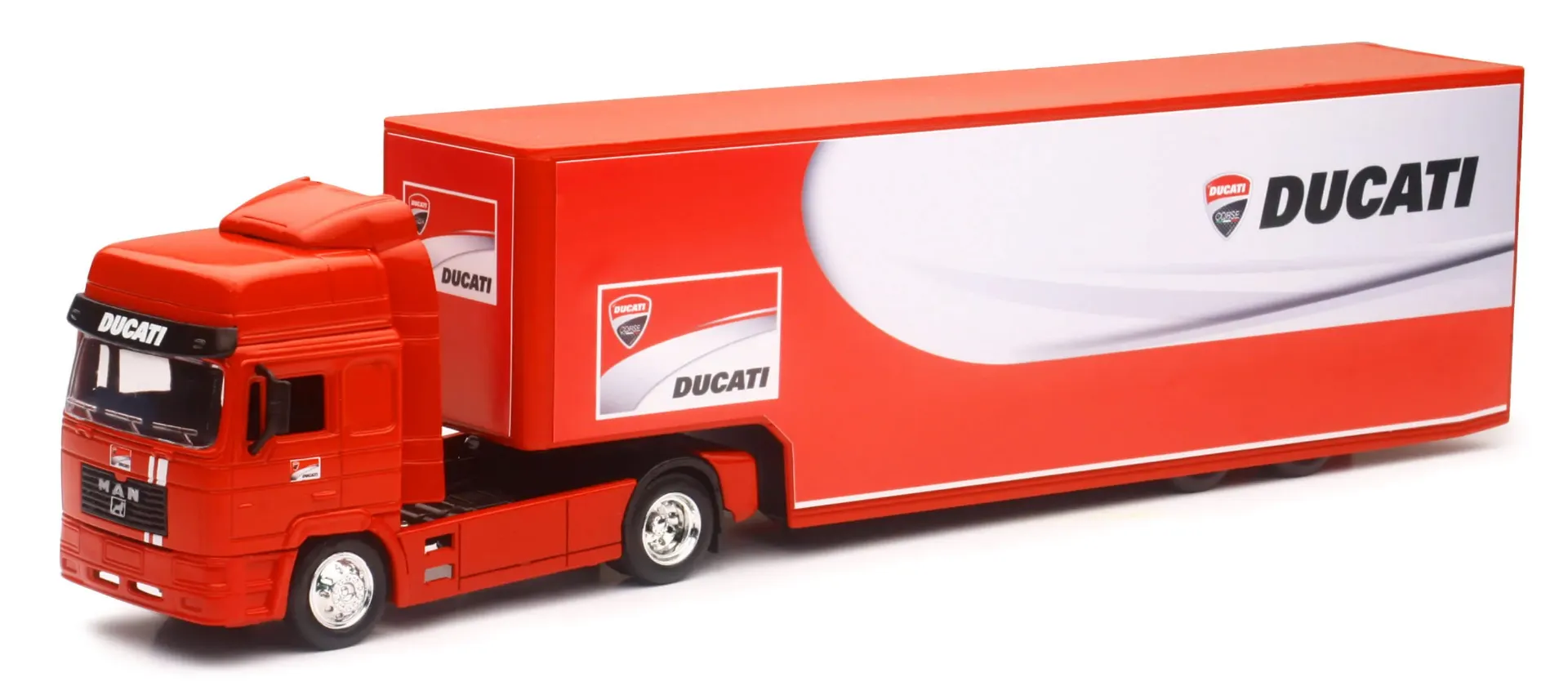[100052-43-100] Miniatuur Truck Ducati MotoGP 1:43