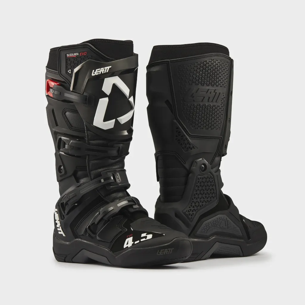 [3027300300] LEATT Boot Moto 4.5 Evo (38, Black)