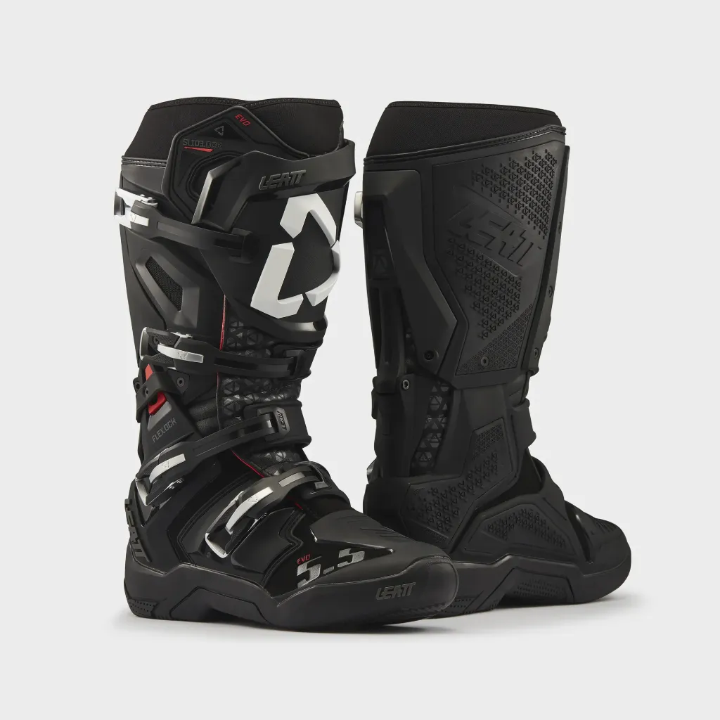 [3027300100] Leatt Boot Moto 5.5 FlexLock Evo (Black, 40.5)