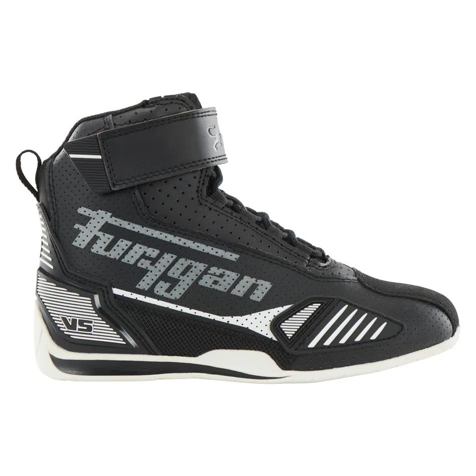 [100251-36-1052] Furygan Shoes V5 D3O Lady Vented (36, Schwarz-Weiß)