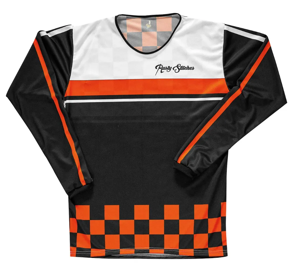 Rusty Stitches Jersey Flattrack